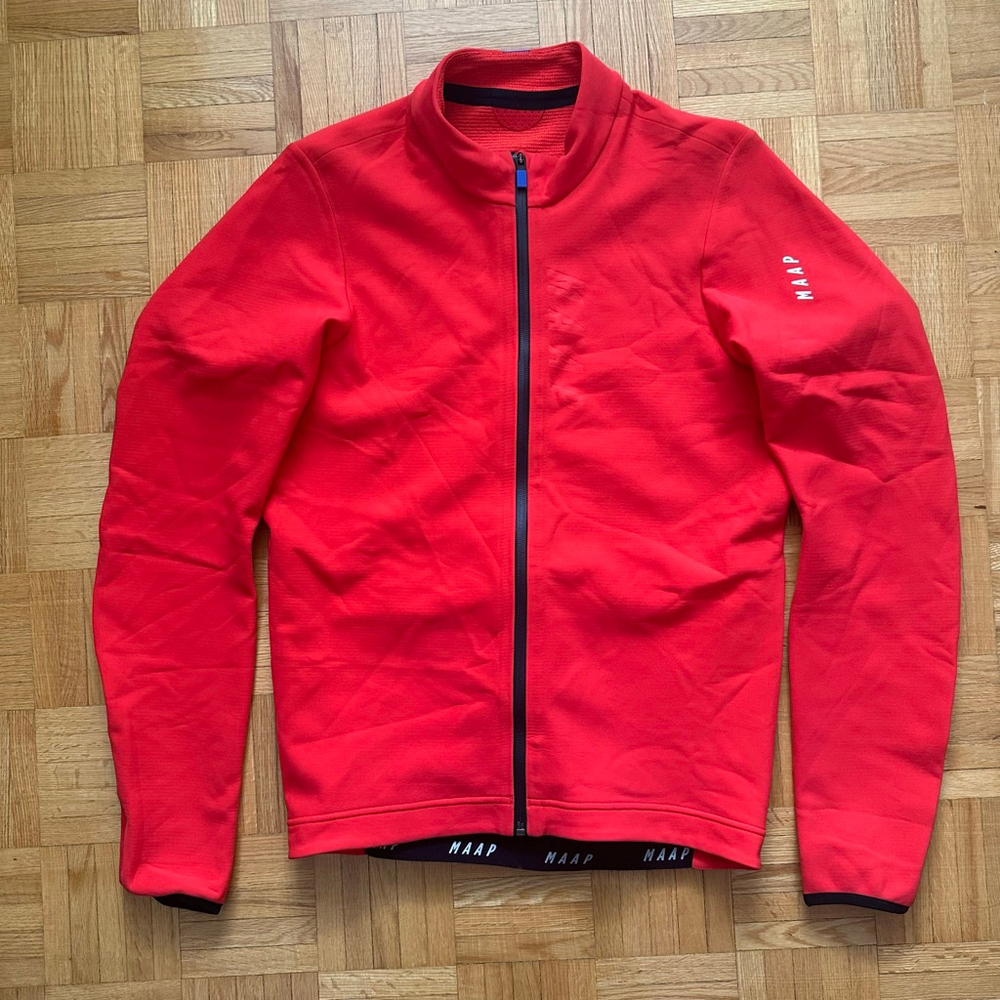 MAAP Apex Winter Jacket 2.0 Cycling Biking Orange Size XL